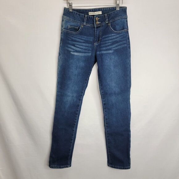 TIANFURUI Blue Skinny Denium Size 8 Inside Warm and Fuzzy - Picture 4 of 14